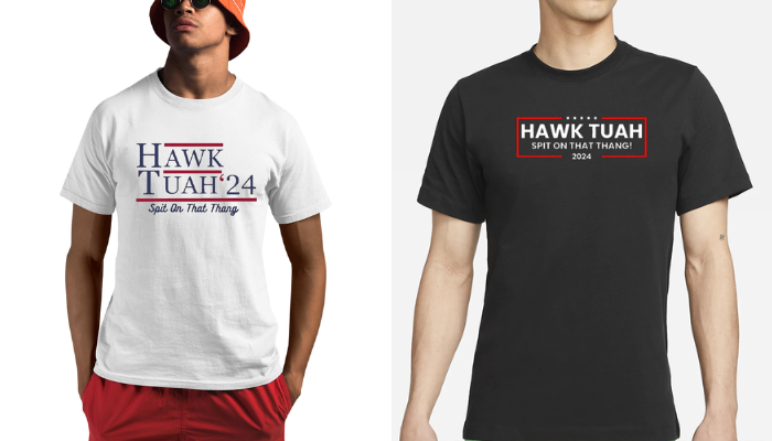 hawk tuah shirt