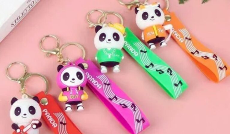 Silicone Customized Keychains